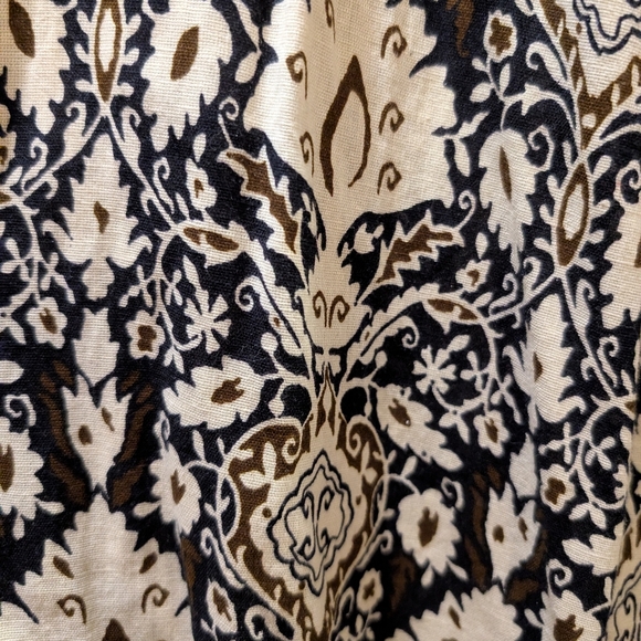 Zara Cotton/Linen Maxi Dress,S - Picture 2 of 9